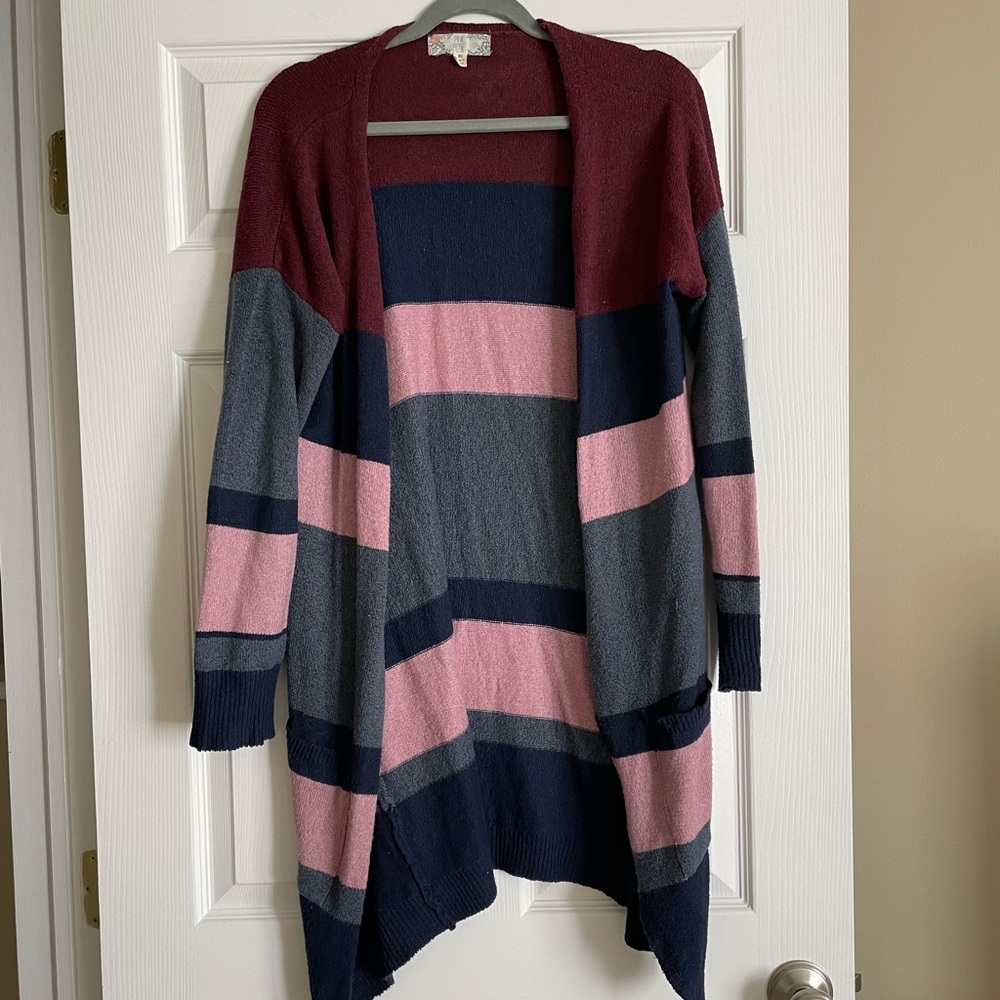 Pink Rose cardigan